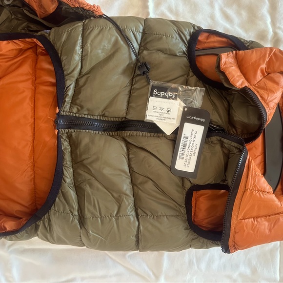 Pack & Go Reversible Jacket - Olive/Orange 20” - Picture 2 of 5